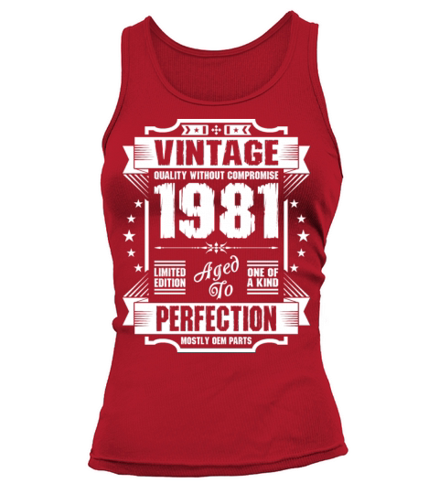 Vintage 1981 Perfection Women's Tank Top