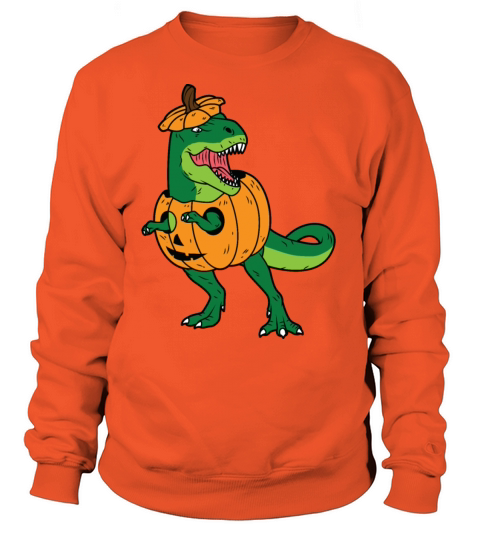 Dino Pumpkin Dinosaur Halloween gift Women's Sweatshirt
