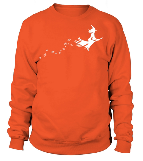 Witch Broom Halloween Women's Sweatshirt