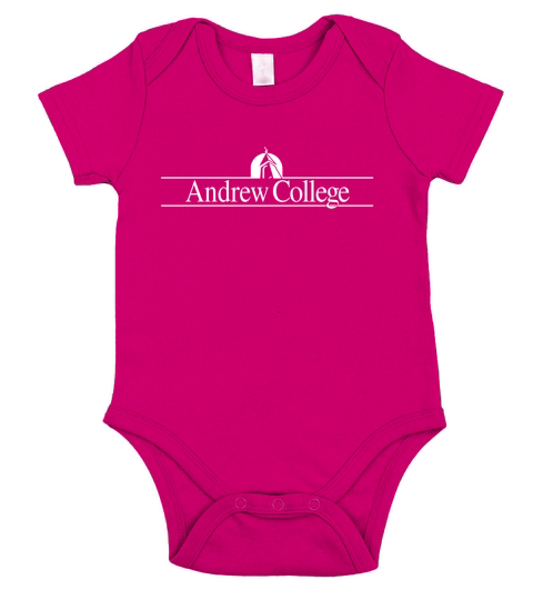 Andrew College. Short Sleeve Baby One-Piece