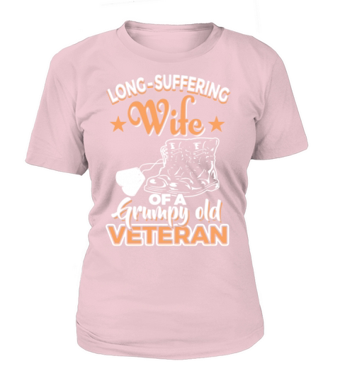 long suffering wife of a grumpy old veteran Women's T-Shirt