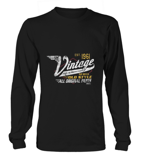 Vintage Est 1961 Long sleeved Unisex
