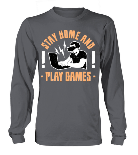 Stay Home and Play Game Women's Long Sleeve
