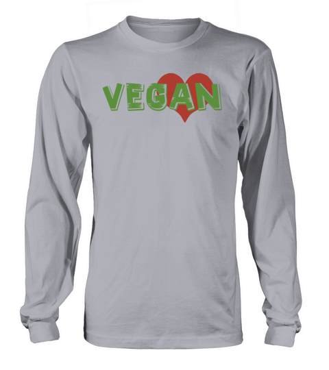 VEGAN HEART Men's Long Sleeve