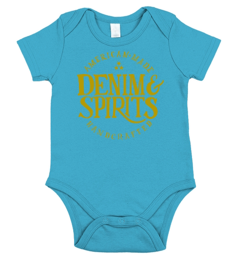 Denim and spirit Short Sleeve Baby One-Piece