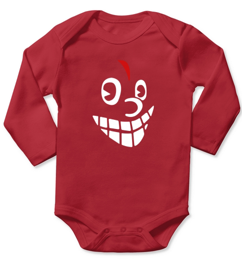 Lil Darkie Cartoon Long Sleeve Baby One-Piece
