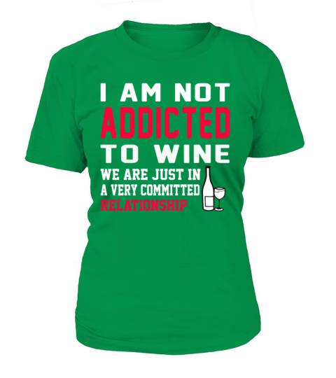 Wine - We are just in a committed relationship Women's T-Shirt