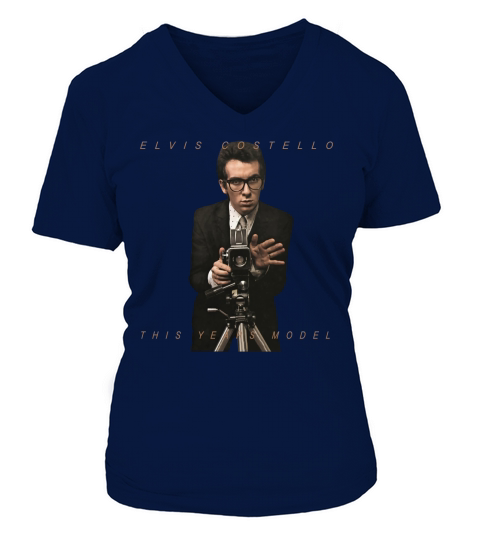elvis costello This years model V-neck T-Shirt Woman