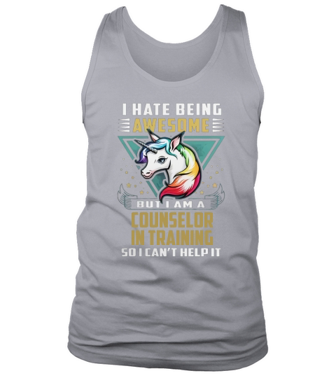 COUNSELOR IN TRAINING Job Unicorn Tank Top Unisex