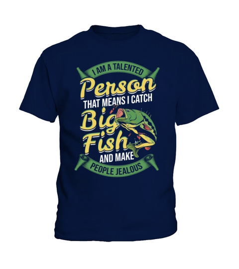 Fish Fishing Fishing Fisherman Angler Kids T-Shirt