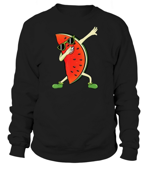 Dabbing Watermelon Kawaii Melon Summer Fruit lover Men's Sweatshirt