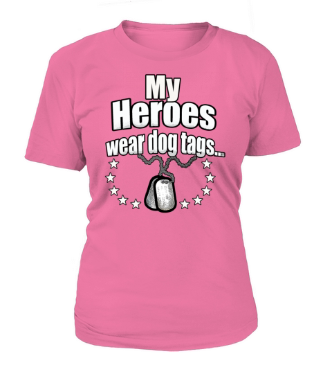 Heroes wear dog tags Women's T-Shirt