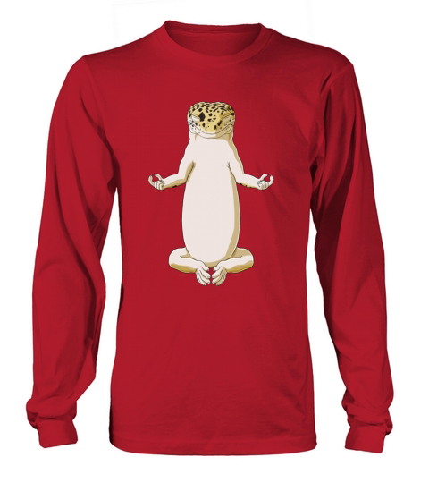 Meditating Leopard Gecko Women's Long Sleeve