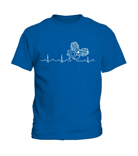 Ducati Heartbeat white Kids T-Shirt