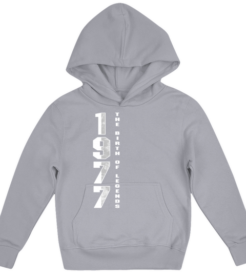 The Birth Of Legends 1977 43 th Birthday Gift Kids Hoodie