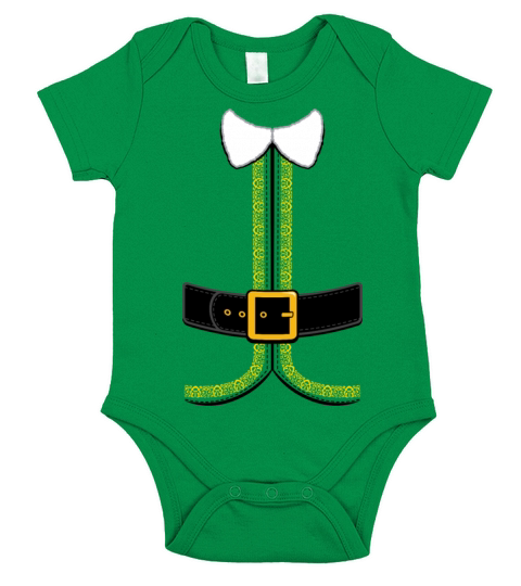 Christmas Elf Costume for Kids and Adults Short Sleeve Baby One-Piece