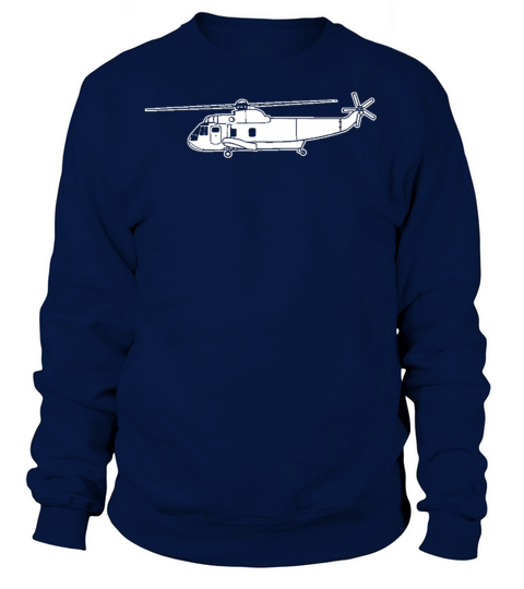 Sikorsky SH 3 Sea King Helicopter Tshirt Women's Sweatshirt