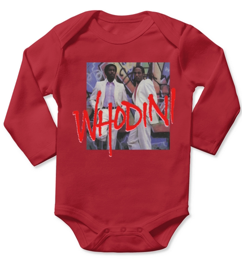 Whodini Escape Hip Hop Music Group Long Sleeve Baby One-Piece