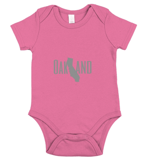 Oakland california Short Sleeve Baby One-Piece