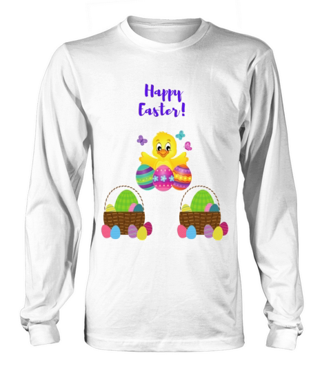 EASTER EGGS Long sleeved Unisex