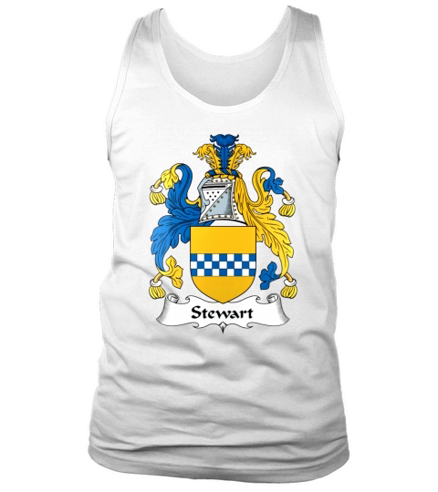Stewart Family Crest Scottish Family Crests Tank Top Unisex
