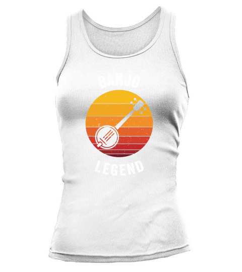 Banjo Legend Vintage Bluegrass Tank top Woman