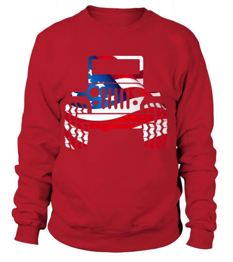 Jeep flag Women's Sweatshirt