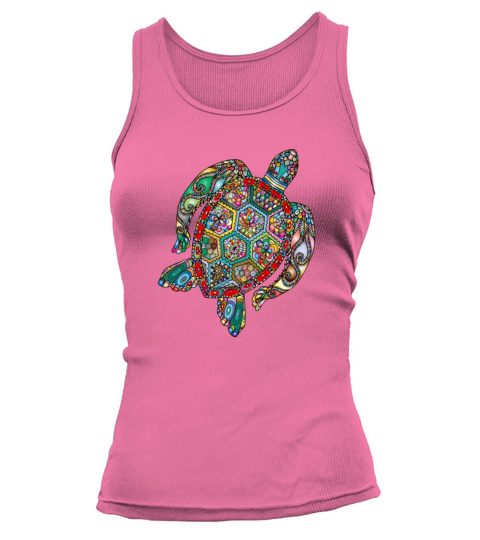 colorful sea turtle Women's Tank Top