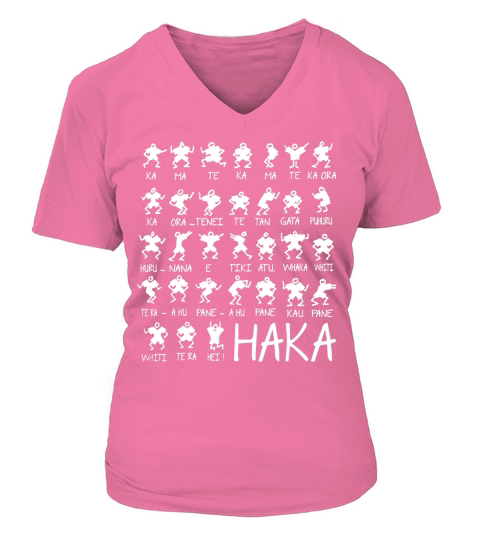Rugby-Haken V-neck T-Shirt Woman