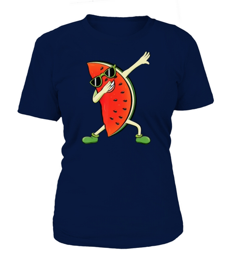 Dabbing Watermelon Kawaii Melon Summer Fruit lover Women's T-Shirt