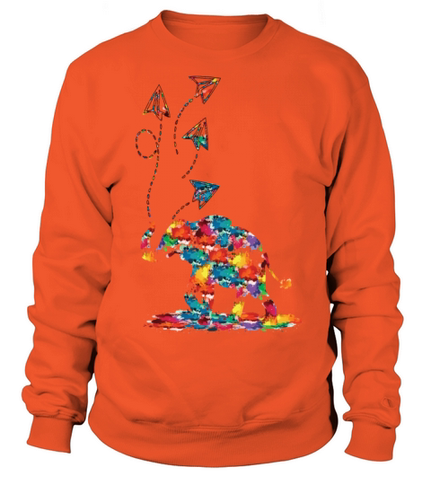 Elephant paper planes Women's Sweatshirt