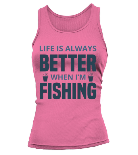 Funny design for fishermen and anglers Women's Tank Top