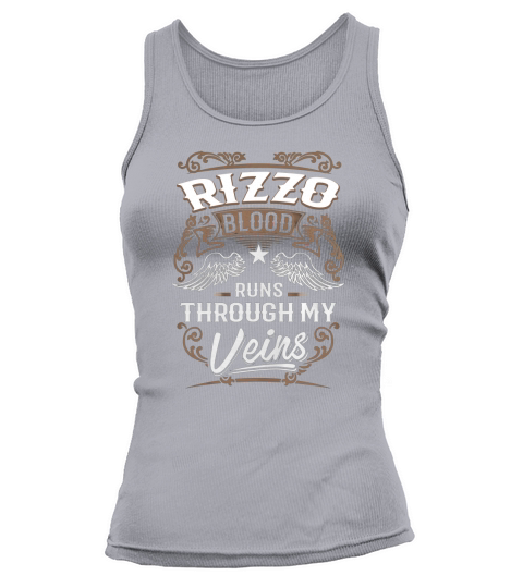 RIZZO Blood Runs Through My Veins Legend name gifts T Shirt Tank top Woman