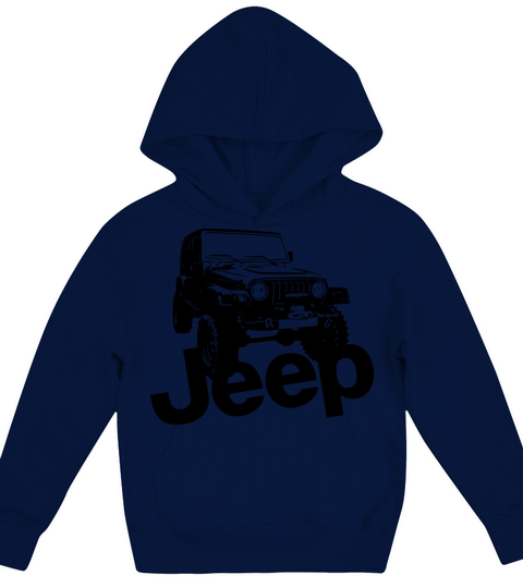 Rustic jeep Kids Hoodie