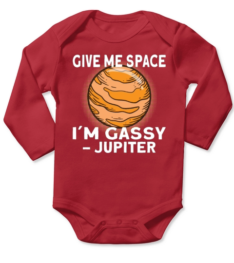 Astronomy Planet Space Astronomer Solar System Long Sleeve Baby One-Piece