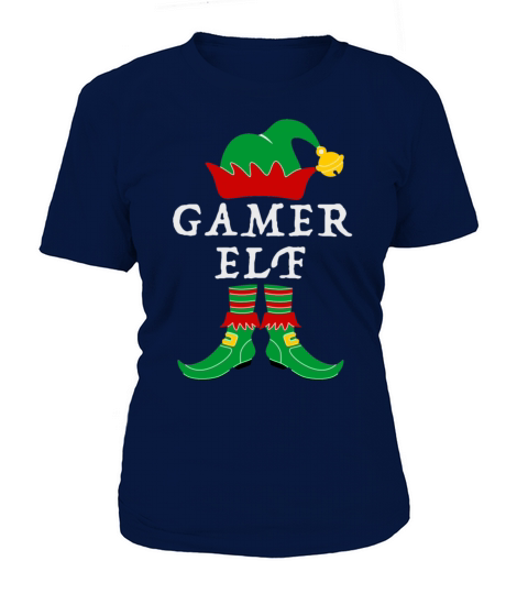Gamer Elf Matching Christmas T Shirt Women's T-Shirt