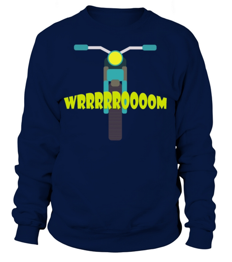 Kids Wrooom Motorcycle Bike Toddler Boys Women's Sweatshirt