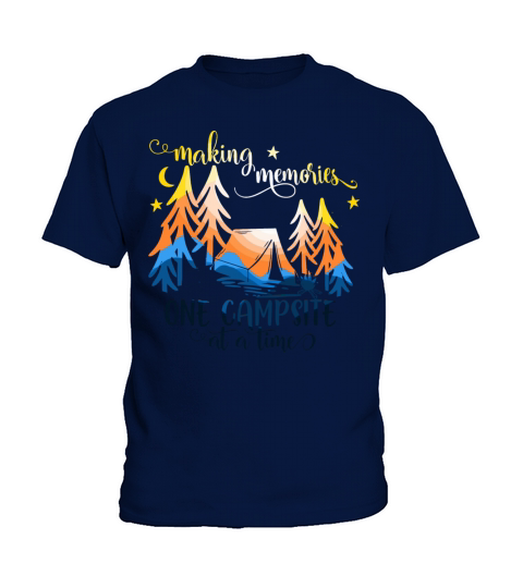 making memories campsite Kids T-Shirt