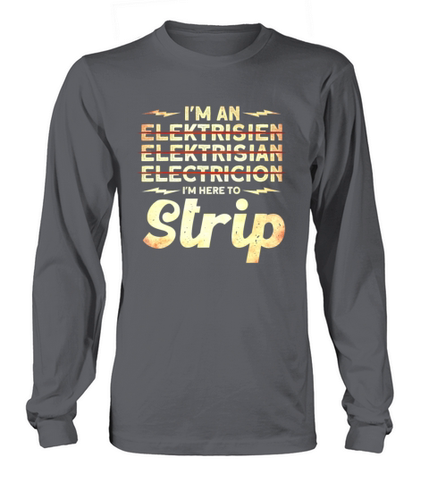 Electricial Worker Professional Electrician Women's Long Sleeve