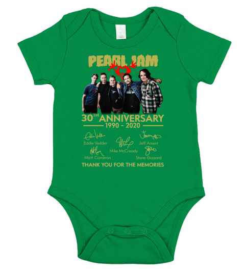 pearl jam print design Short Sleeve Baby One-Piece