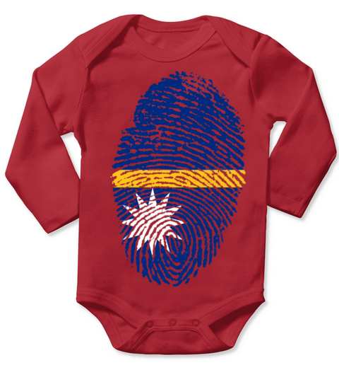 nauru Long Sleeve Baby One-Piece