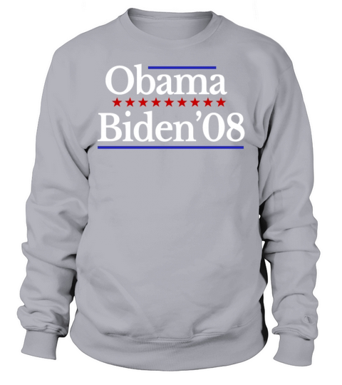 Barack Obama Joe Biden Election Vote 2008 Vintage Men's Sweatshirt