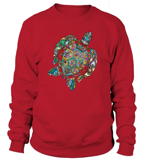 colorful sea turtle Women's Sweatshirt