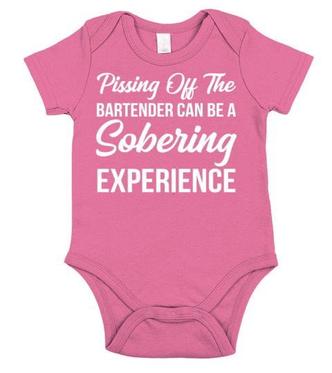 Funny Bartender Saying Short Sleeve Baby One-Piece