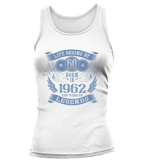Vintage 1962 Birthday Gift Ideas Tank top Woman