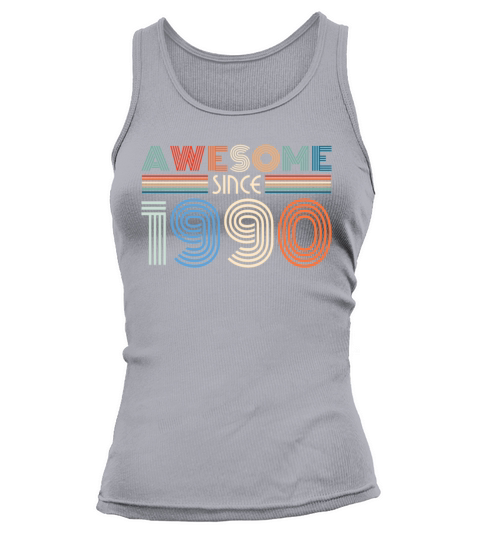 1990 Vintage born in Retro age Birthday gift idea Women's Tank Top