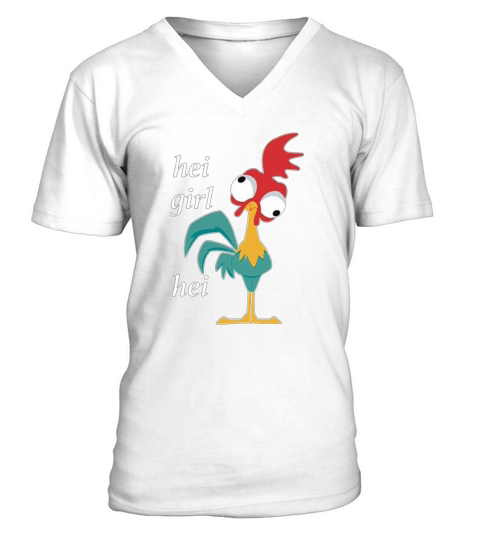 Hei Girl Hei V-Neck T-shirt