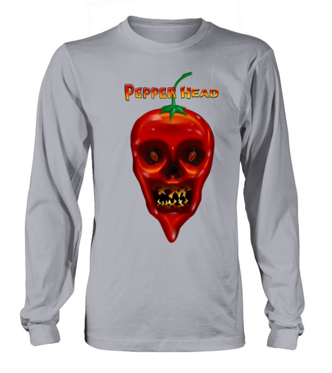 Pepper Head Skull Women's Long Sleeve