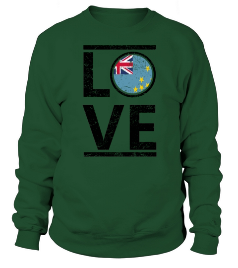 roots love heimat queen herkunft Tuvalu Men's Sweatshirt