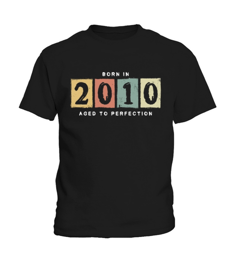 2010 Birthday vintage Gift Idea Kids T-Shirt
